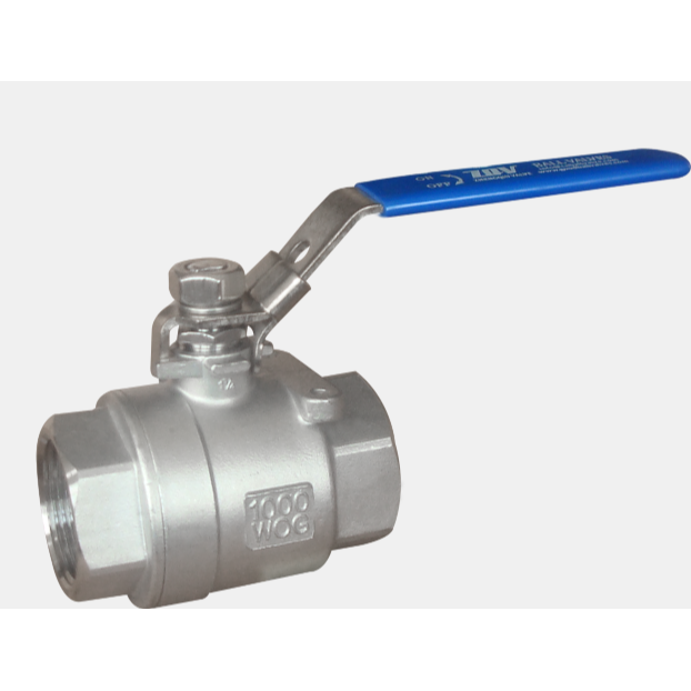 ASTM A351 CF8M Ball Valve, SS 316, 1000 PSI, 3/4 Inch, DN20