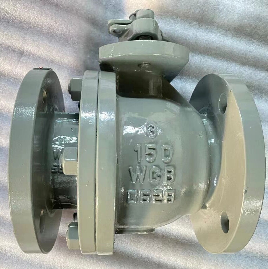 Bare Stem Ball Valve, API 6D, ASTM A216 WCB, 3 Inch, 150 LB