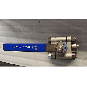 3-PC Ball Valve, SS 316, 150 LB, BW