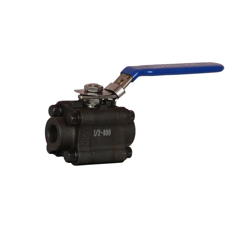 ASTM A105N Floating Ball Valve, 1/2-2 IN, 800 LB, API 608
