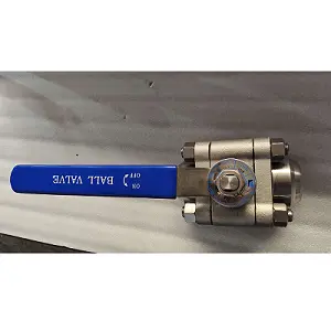 3-PC Ball Valve, SS 316, 150 LB, BW