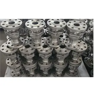 2PC Floating Ball Valve, ASTM A351 CF8M, 300 LB, API 6D, RF