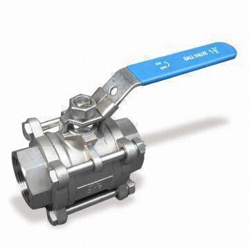 Stainless Steel 1-PC Ball Valve, 1000WOG, SW