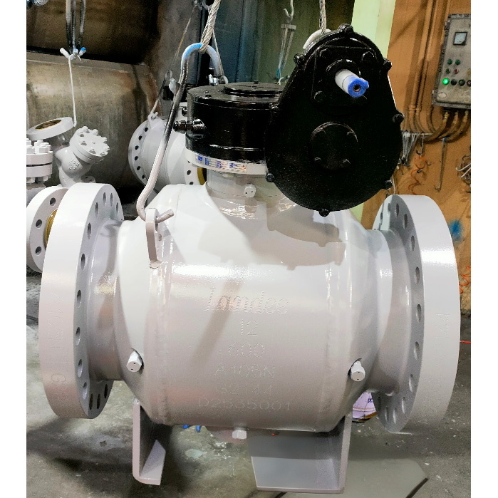 Forged Ball Valve, ASTM A105, 12 Inch, 600 LB, Fully Welded