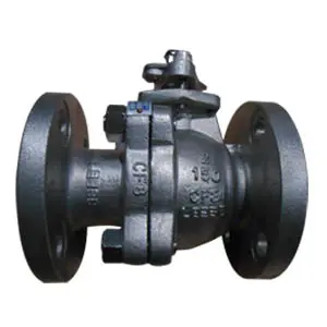 ASTM A351 Ball Valve, GR CF8, 304SS Ball, PTFE Seat