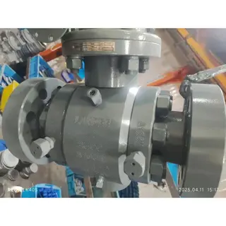 ASTM A105 Ball Valve, API 6D, 3 PC, 2 IN, CL1500 LB, RTJ