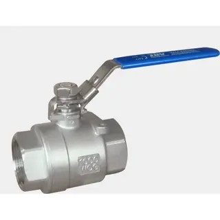 ASTM A351 CF8M Ball Valve, SS 316, 1000 PSI, 3/4 Inch, DN20