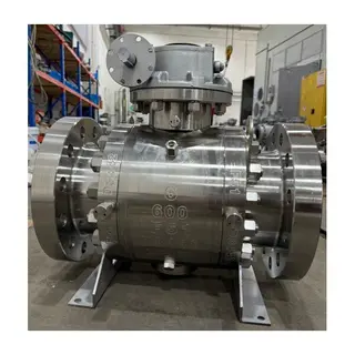API 6D Ball Valve, ASTM A182 F51, DSS, 6 Inches, CL600, RF