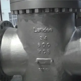 Through Conduit Slab Gate Valve, 600 LB, 24 Inch, API 6D