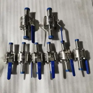 API 602 ASTM A182 F316 F316L Ball Valve, CL 800 LB, 3/4 Inch