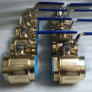 ASTM B 148 C95800 Ball Valve, 120LB, 2IN, Threaded NPT Ends, PTFE