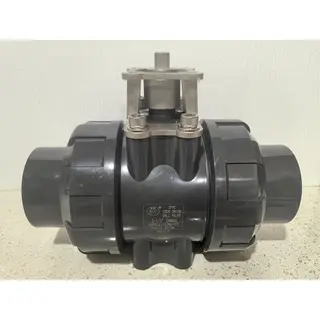 UPVC True Union Ball Valve, 2-1/2 Inch, DN65, 150 PSI