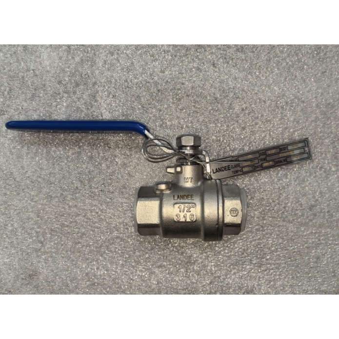 Stainless Steel Ball Valve, CF8M, 1/2 IN, DN15, 1000 WOG