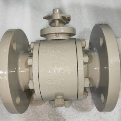 3PC Trunion MTD Ball Valve, ASTM A105, 150 LB, 3 X 2 Inch