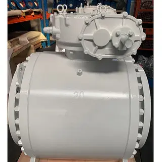 API 6D Trunnion Ball Valve, ASTM A105N, 20 Inch, 150 LB, RF