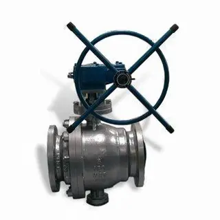 Stainless Steel Trunnion Ball Valve, 30 Inch, BW