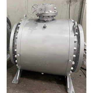 Trunnion Mounted Ball Valve, ASTM A105, 20 IN, CL150 LB, RF