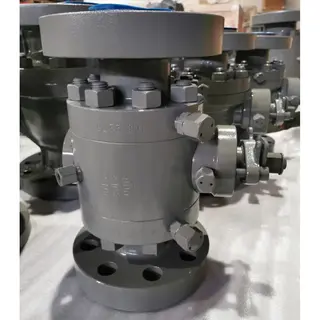 ASTM A105 Trunnion Ball Valve, API 6D, 2 IN, 900 LB, FP, RTJ
