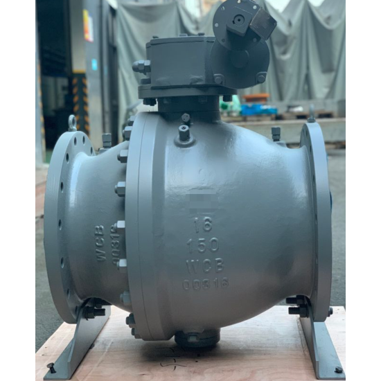 Side Entry Trunnion Ball Valve, 18 IN, 150 LB, API 6D, RF