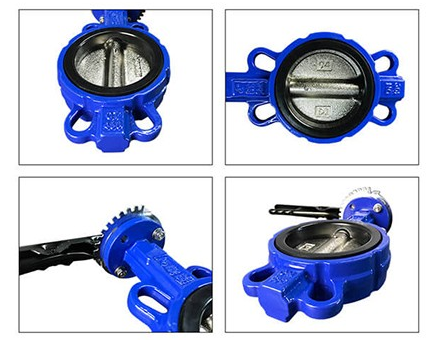 Cast Ductile Iron Wafer Butterfly Valve, API 609, DN15-DN600
