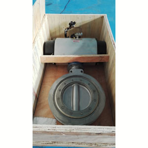 ASTM A351 Butterfly Valve, Wafer, Pneumatic