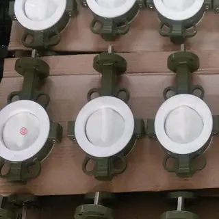 EN 593 Wafer Butterfly Valve, Ductile Iron, 5 Inch, 150 LB