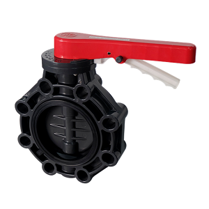UPVC, CPVC Handle Butterfly Valves, 2 1/2-8 Inch, 150 PSI