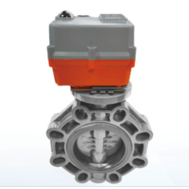 CPVC Butterfly Valves, Electric Actuator, 2-1/2-12 Inch