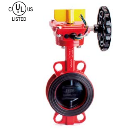 Ductile Iron Wafer Butterfly Valve, EN 593, 2-12 IN, 150 LB