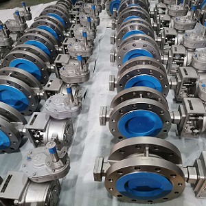 API 609 Eccentric Butterfly Valve, ASTM A995 5A, 6, 8 Inch