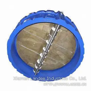 SS304 Wafer Butterfly Valve, VITON Seated