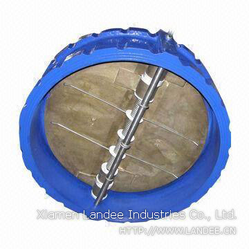 SS304 Wafer Butterfly Valve, VITON Seated