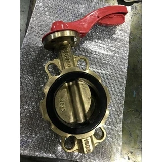 Aluminum Bronze Butterfly Valve, API 609, C95800, 4 IN, Wafer