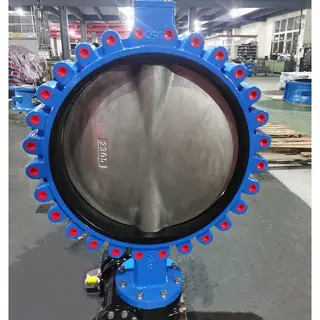 API 609 Ductile Iron Butterfly Valve, 28 IN, CL 150 LB, Lug
