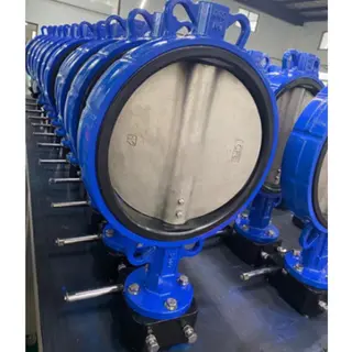 Wafer Style Ductile Iron Butterfly Valve, 10-25 Bar