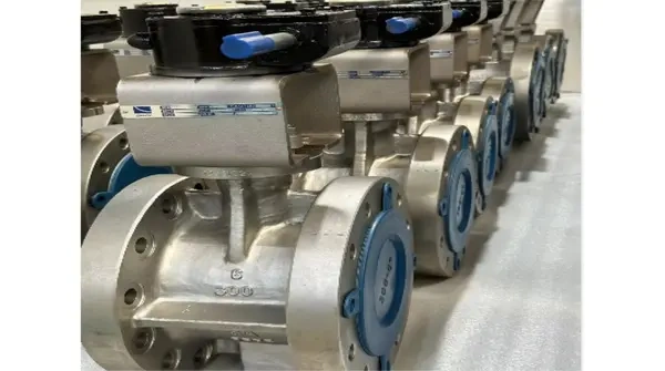 Class 300 LB Double Offset Butterfly Valve, 8 Inch, ASTM A995 5A | Landee