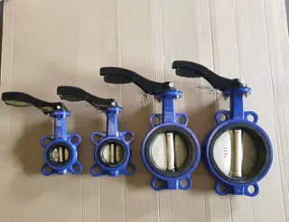 Ductile Iron Wafer Butterfly Valves