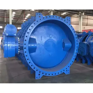 Double Eccentric Butterfly Valve, Metal Seal, DI, DN100-DN4000