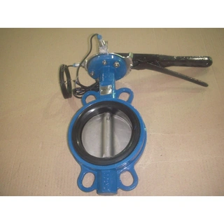 Wafer Butterfly Valve, API 609, DI, 4 Inch, 150 LB, Lever