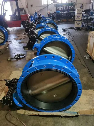 Double Flanged Butterfly Valves