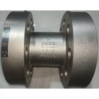 API 594 Dual Plate Check Valve, F316, 2 Inch, CL2500 LB, RTJ