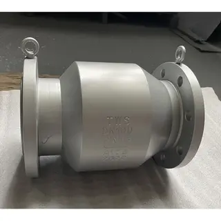 Axial Flow Check Valves, ASTM A105, 4 Inch, CL150, API 598