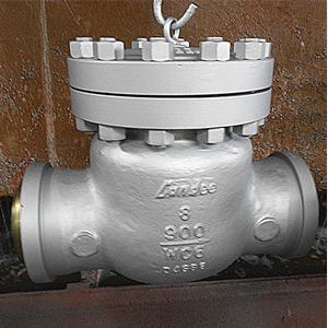 ASTM A217 WC6 Swing Check Valve, BS 1868, 8IN, CL900