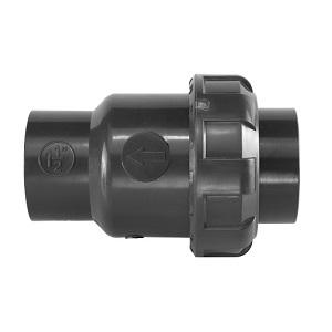 DIN, ANSI, JIS, CNS Single Union Check Valve, UPVC, 1/2-3 Inch