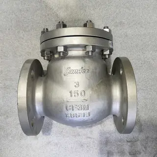 Swing Check Valve, A351 CF3M, 3 Inches, 150 LB, F316L Trim