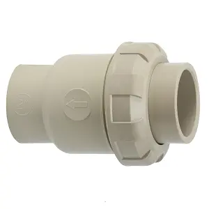 PPH Single Union Check Valve, 1/2-3 Inch, PT, NPT, BSPF