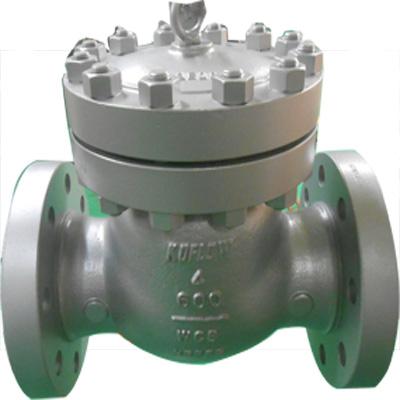 Swing Check Valve, ASTM A216 WCB, BS 1868, PN100, DN100, 432 MM