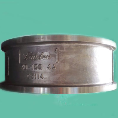 A890 4A Dual Plate Wafer Check Valve, DN750, PN20, Raised Face
