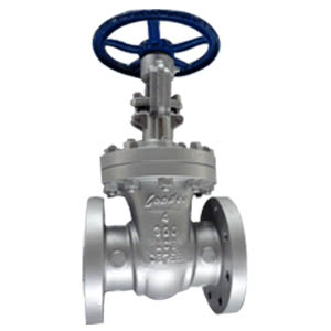 A352 LCB Gate Valve, SS304 Trim, CL300, 4IN, RF Ends