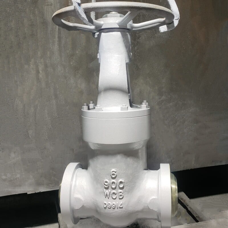 API 600 PSB Gate Valve, ASTM A216 WCB, 6 IN, Class 900 LB
